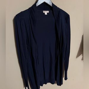 Navy Merona size L cardigan